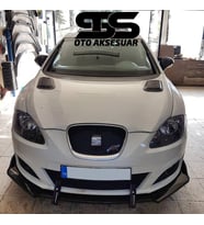 Seat Leon Mk2 Uyumlu Piano Black Kaput Üstü Havalandırma Izgarası