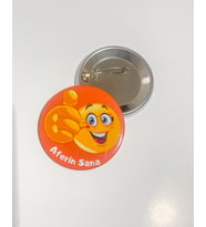 Buton Rozet 58mm 5 Adet Aferin Sana