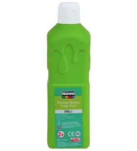 Nova Color Parmak Boyası 500 Gr Açık Yeşil
