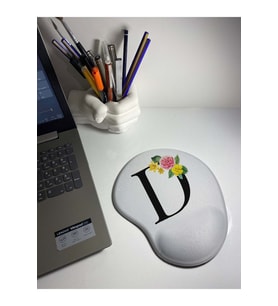 Harf Bakılı Bilek Destekli Mouse Pad