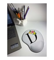 Harf Bakılı Bilek Destekli Mouse Pad