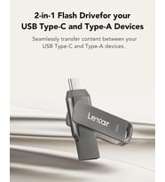 Lexar 256Gb Jumpdrive Dual Drive D400 Usb 3.1 Type-C Flash Sürücü