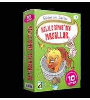 GÜVERCİN SERİSİ  ( 10 KİTAP ) KELİLE DİMNEDEN MASALLAR - DAMLA YAYINEVİ (Karışık)