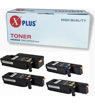 Xplus® Xerox Workcentre 6015 Uyumlu 4 Renk Muadil Toner Seti (Çok Renkli)