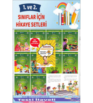 1.ve 2.Sınıflar İçin Okumayı Sevdiren 10 lu Hikaye Seti 2  (Hızlı Okuma Hediyeli)