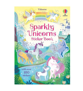 Sparkly Unicorns Sticker Book Usborne Publishing