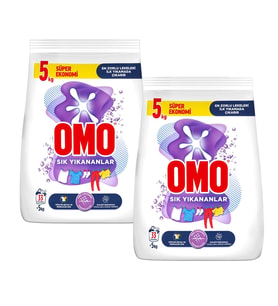 Omo Sık Yıkanlar 5 kg Çamaşır Deterjanı 2 li