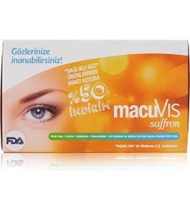 Macuvis Saffron 30 Softgel - İkincisi %50 İndirimli