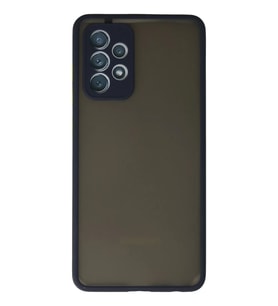 Newface Samsung Galaxy A72 Kılıf Montreal Silikon Kapak - Lacivert