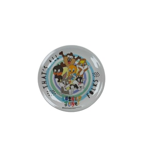 sert plastikten looney tunes baskılı çukur tabak 1 adet