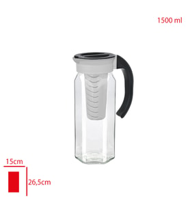 1500 CC ÇİZGİLİ SÜRAHİ DETOKS