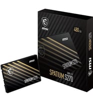 MSI 480GB SPATIUM S270 500-450MB/s SSD SATA-3 DİSK
