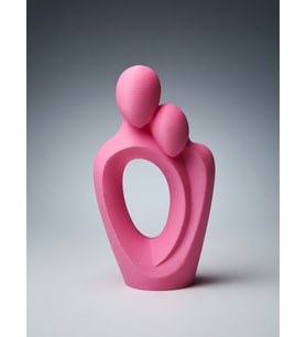 MYCRAFT3D Modern Soyut Figür Dekoratif Obje – 3D Baskı Minimal Biblo  Şık Ev Dekoru, Hediyelik Anne Baba