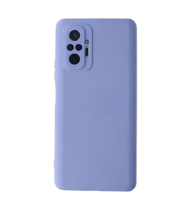 Xiaomi Redmi Note 10 Pro Kılıf Nano İçi Kadife Silikon - Lila