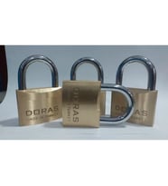Ersa Doras 50 Mm 4 lü Sarı Pas Sistem Asma Kilit