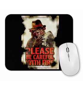 Fire Damages Everything Mouse Pad