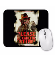 Fire Damages Everything Mouse Pad