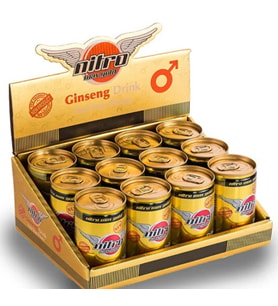 Nitromax Gold Ginseng Enerji İçeceği 100 ml  12 li  Adet 100 Ml. Içecek Gizli Gönderim