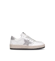 Guja 26Y374 Kadın Hakiki Deri Klasik Sneaker Gümüş
