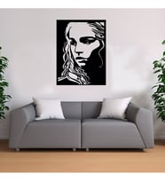 Game Of Thrones Khaleesi  Ahşap Tablo
