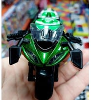 Motor Kavasakı Ninja 250r Oyuncak Motorsiklet Metal Plst Model Çekbırak Oyuncak Motosiklet