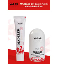 W-Lab Kozmetik Madeleb Krem + W Lab Roll On Set