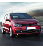 VW Polo 2015-2017 Ön Tampon Sağ Sis Çerçevesi Kromlu 6C0854662C
