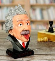 Einstein Biblo Dekoratif