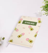 Kişiye Özel İsimli Beyaz Defter-33