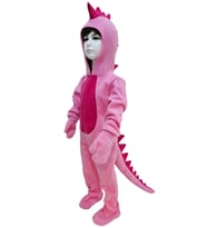 Pembe Dinozor Kostümü