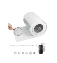 Purmed 10 Adet TCL Breeva A3 - A5 Hava Temizleyici Uyumlu Toz Tutucu Ön Filtre