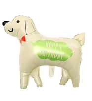 Sevimli Köpek Happy Birthday Folyo Balon 1 Adet