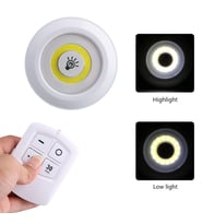 Uzaktan Kumandalı Yapışkanlı 3’lü Led Spot Lamba (5680)