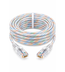 FURY CAT6 SEFFAF Ethernet Kablosu 1 Metre RJ45 LAN İnternet Modem Router Bilgisayar Kablosu