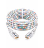 FURY CAT6 SEFFAF Ethernet Kablosu 1 Metre RJ45 LAN İnternet Modem Router Bilgisayar Kablosu