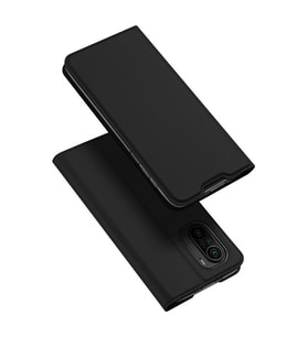 Dux Ducis Xiaomi Mi 11i POCO F3 Redmi K40 Pro Kılıf Kapaklı Flip Cover (Siyah)
