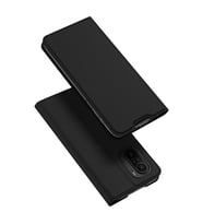 Dux Ducis Xiaomi Mi 11i POCO F3 Redmi K40 Pro Kılıf Kapaklı Flip Cover (Siyah)