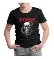 Testament - Kurukafa Yılan Siyah Çocuk Tshirt