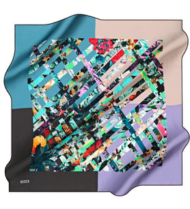 Twill İpek  Eşarp-Sonbahar-Kış -8434713 (Siyah)