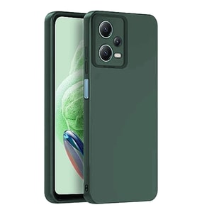 Note 12 Pro 5g Kılıf Nano İçi Kadife - Koyu Yeşil
