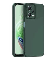 Note 12 Pro 5g Kılıf Nano İçi Kadife - Koyu Yeşil