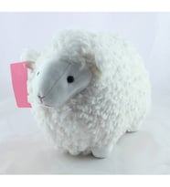 Pofuduk Peluş Kuzu CE ve EN71 Sertifikalı (Beyaz)