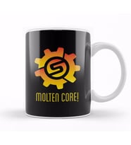 Torbjorn Molten Core Logo Overwatch Kupa Bardak Porselen