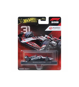 Hot Wheels Premium Formula 1 Yarış Arabası Tekli Paket Hrv11 - Jkd78 Moneygram Haas F1 Team (#31)
