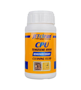 JetClean CPU-250 CPU Entegre Temizleme Sıvısı 250 mL - Bilgisayar ve Elektronik Parça Temizleyici