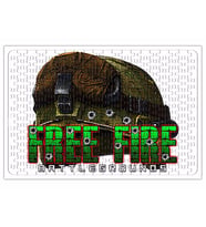 Free Fire Capacete Puzzle 240 Parça Yapboz
