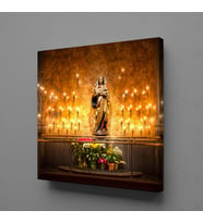 MERYEM ANA KANVAS TABLO 140x140cm