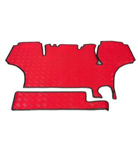 Case Farmall 100-110 A Traktör Kabin Paspası (Kırmızı)