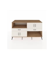 Kronos Konsol 3 Raflı 2 Çekmeceli 4 Kapaklı 176x59x99 Çam-Aytaşı