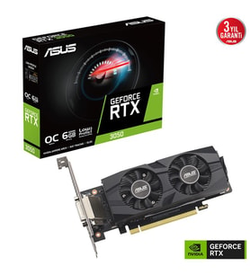 Asus GeForce RTX 3050 6GB LP BRK OC 96Bit